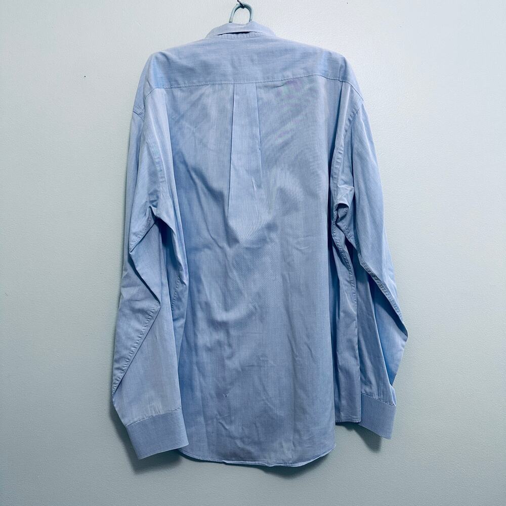 Hugo Boss Solid Blue Button Down - image 3